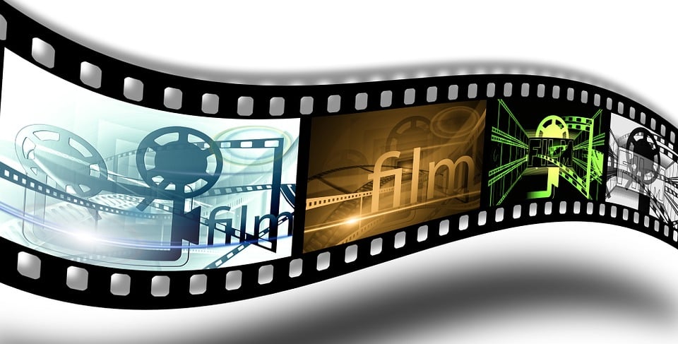 Illustrasjon av filmrull
